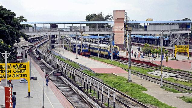 Image result for salem to mettur train