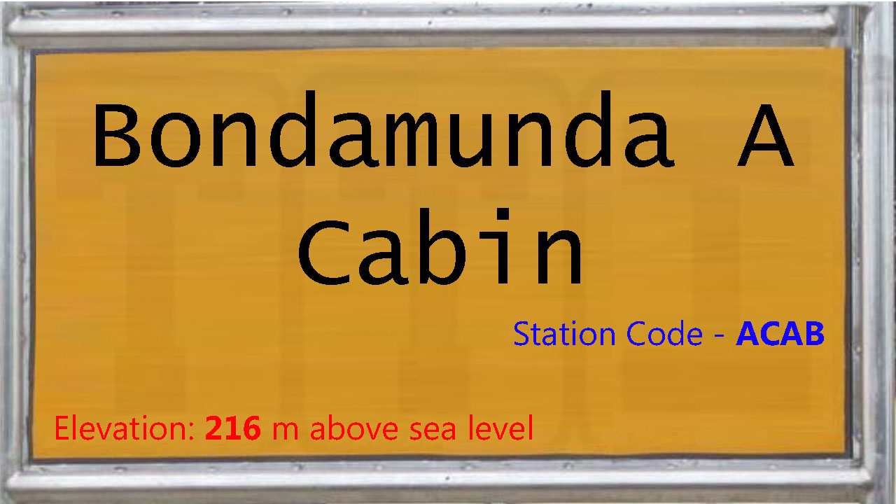 Bondamunda A Cabin