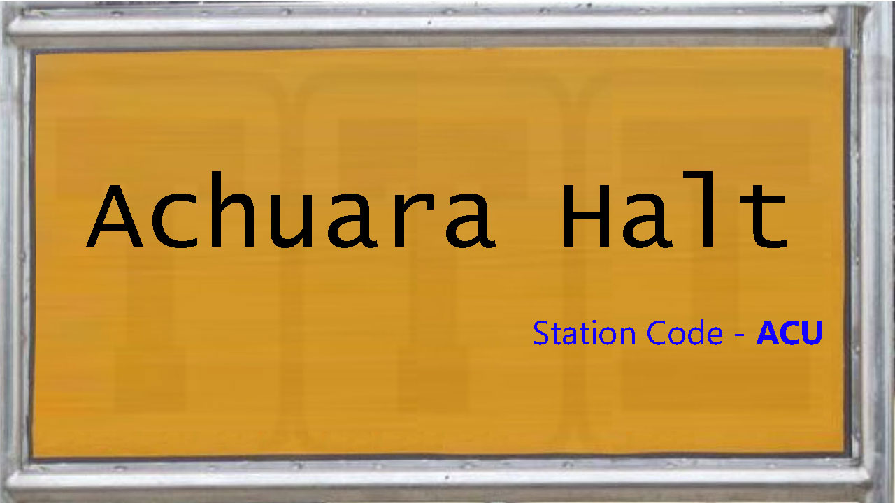 Achuara Halt Achuara Halt