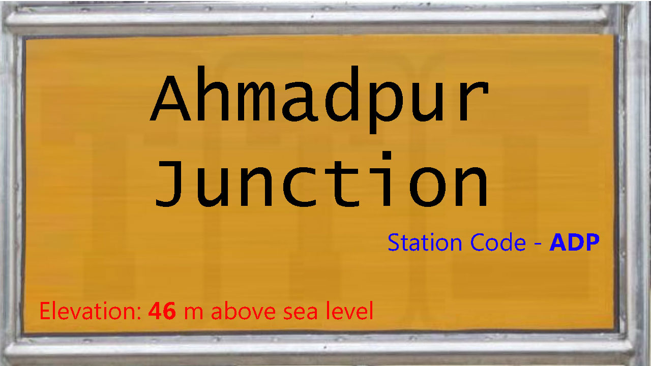Ahmadpur Junction Ahmadpur Junction
