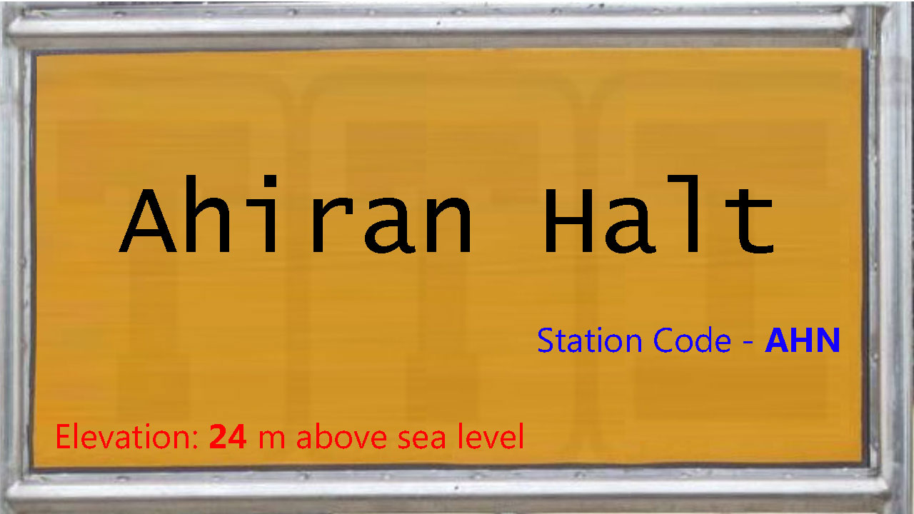 Ahiran Halt Ahiran Halt