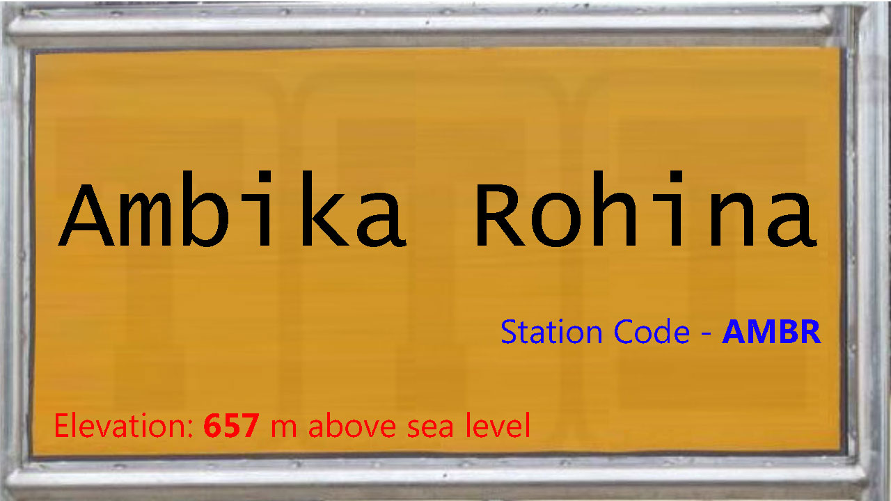 Ambika Rohina Ambika Rohina