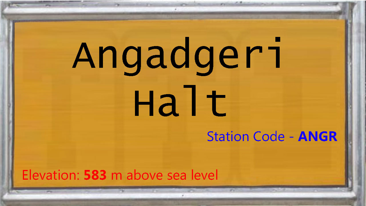 Angadgeri Halt Angadgeri Halt