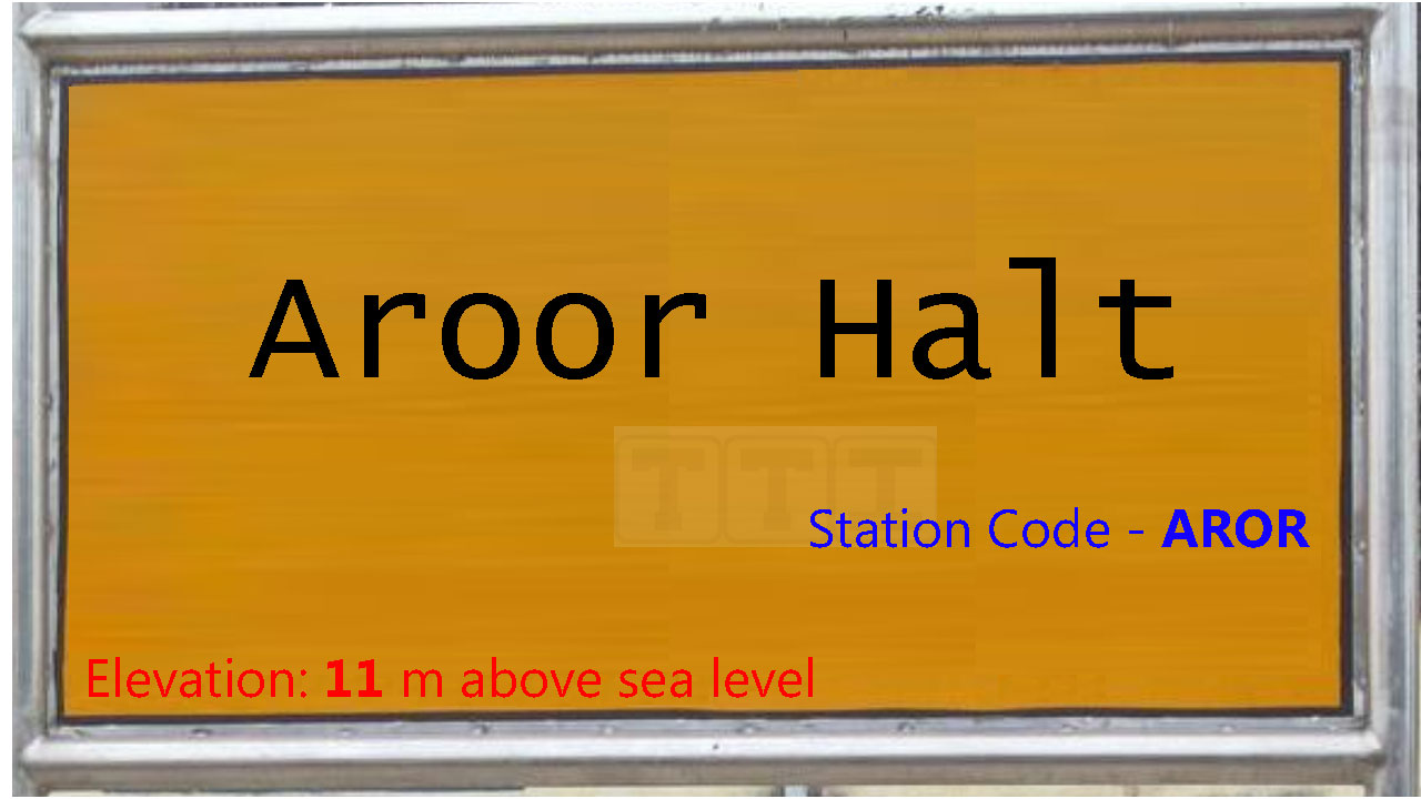 Aroor Halt Aroor Halt