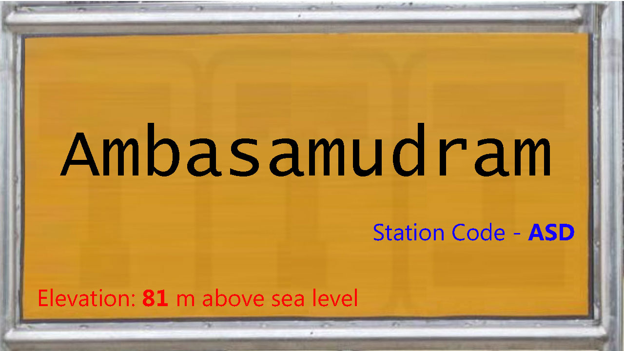 Ambasamudram Ambasamudram