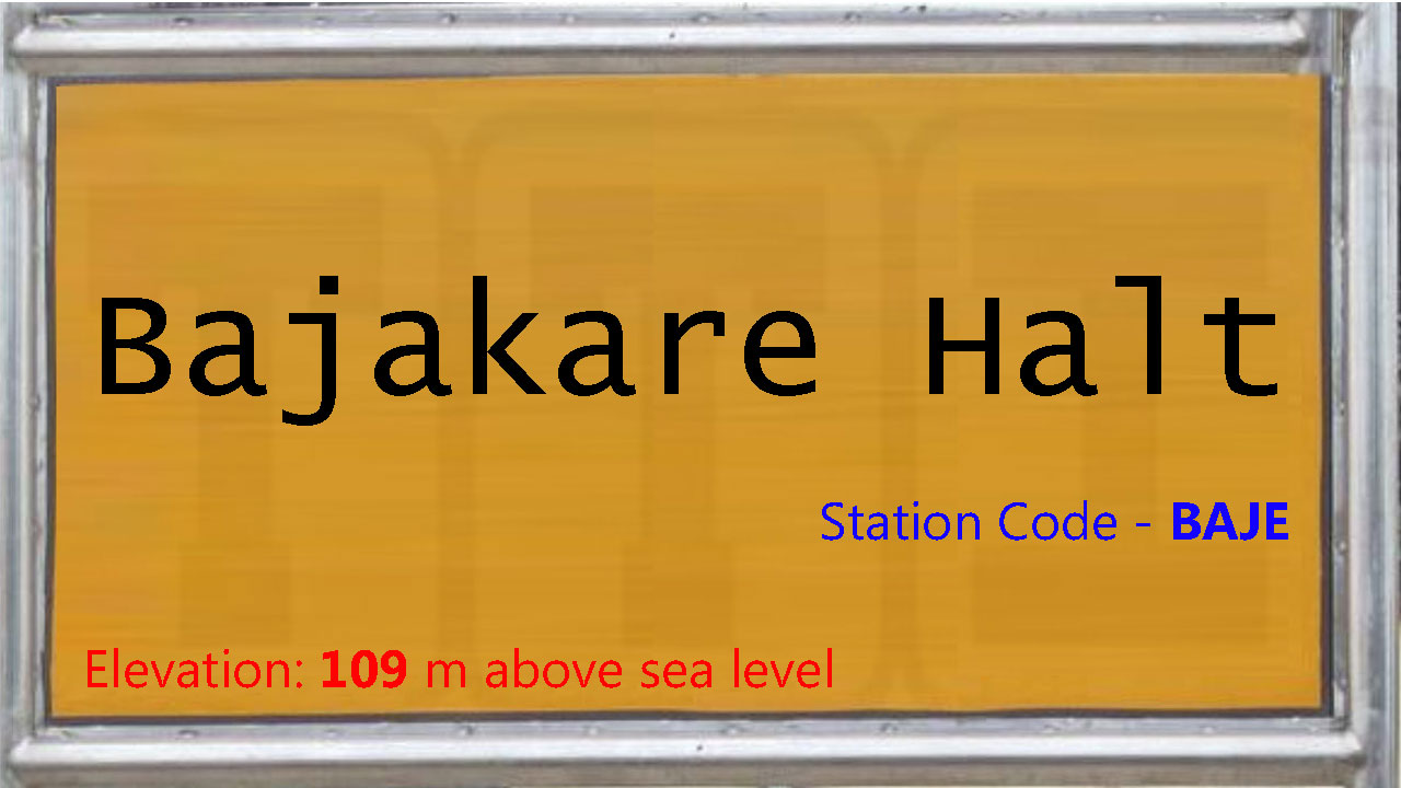 Bajakare Halt
