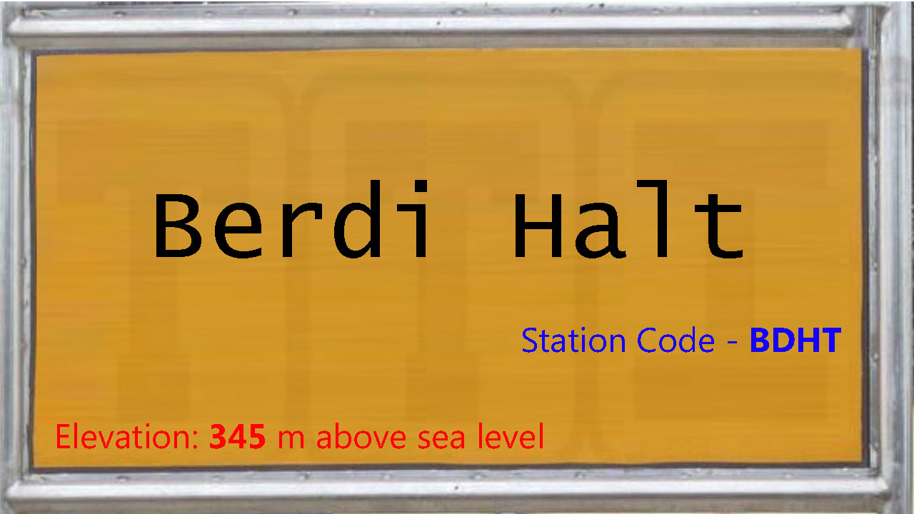 Berdi Halt Berdi Halt