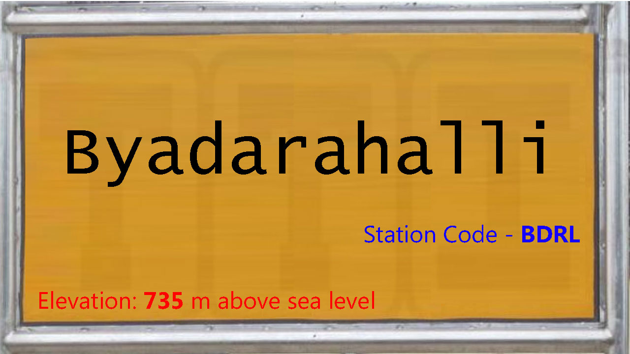 Byadarahalli Byadarahalli