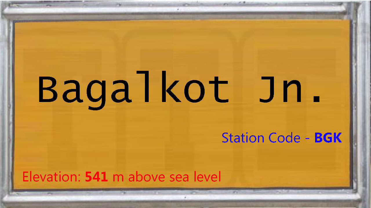 Bagalkot Junction Bagalkot Junction