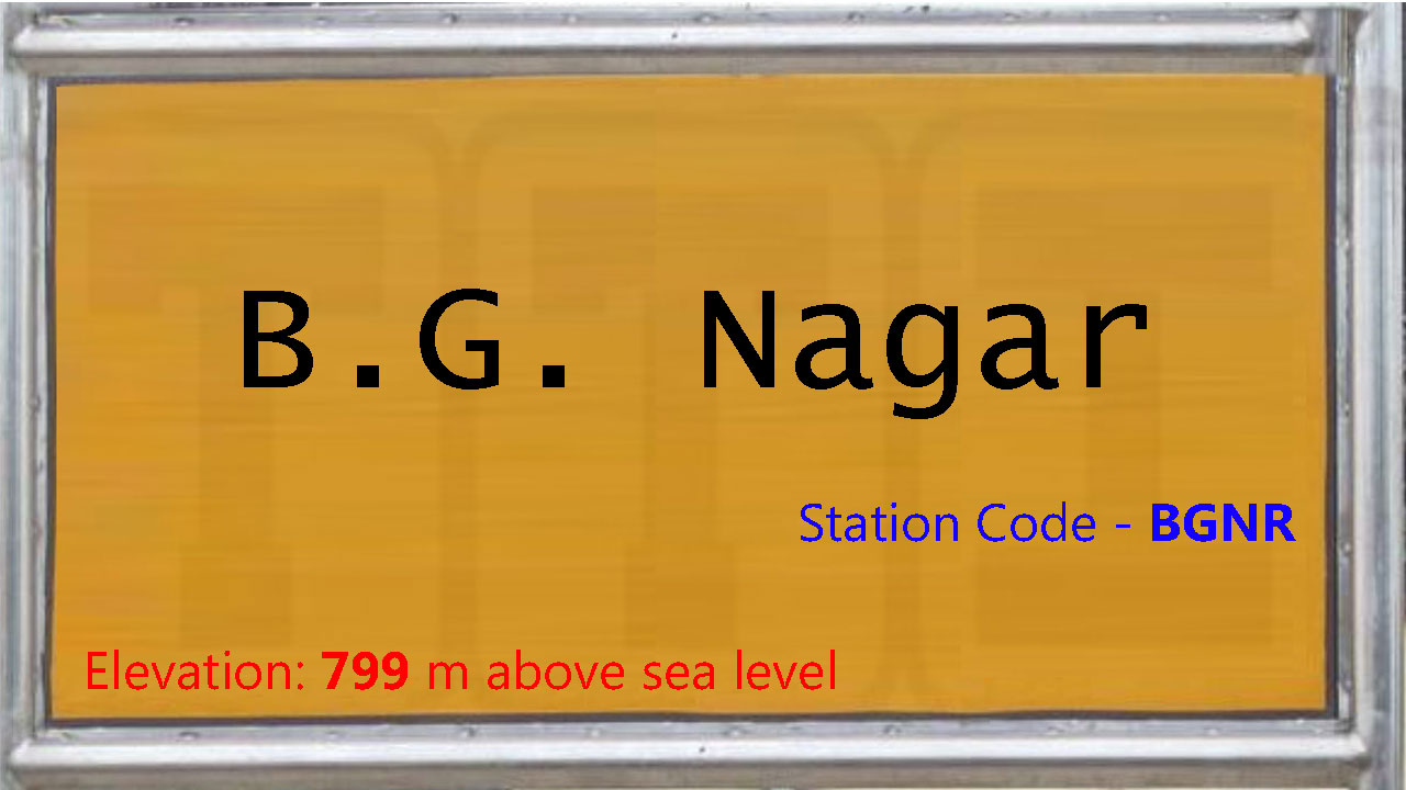 B.G. Nagar B.G. Nagar