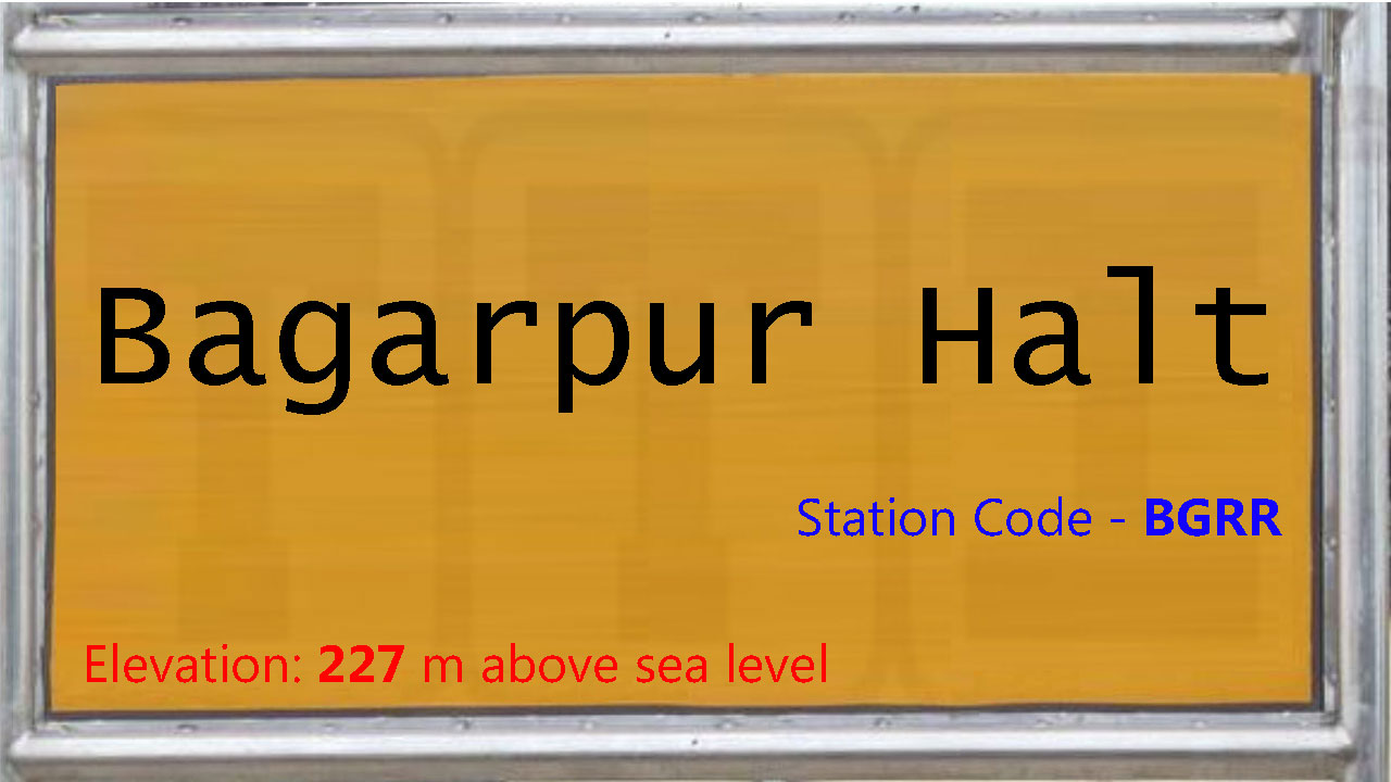 Bagarpur Halt