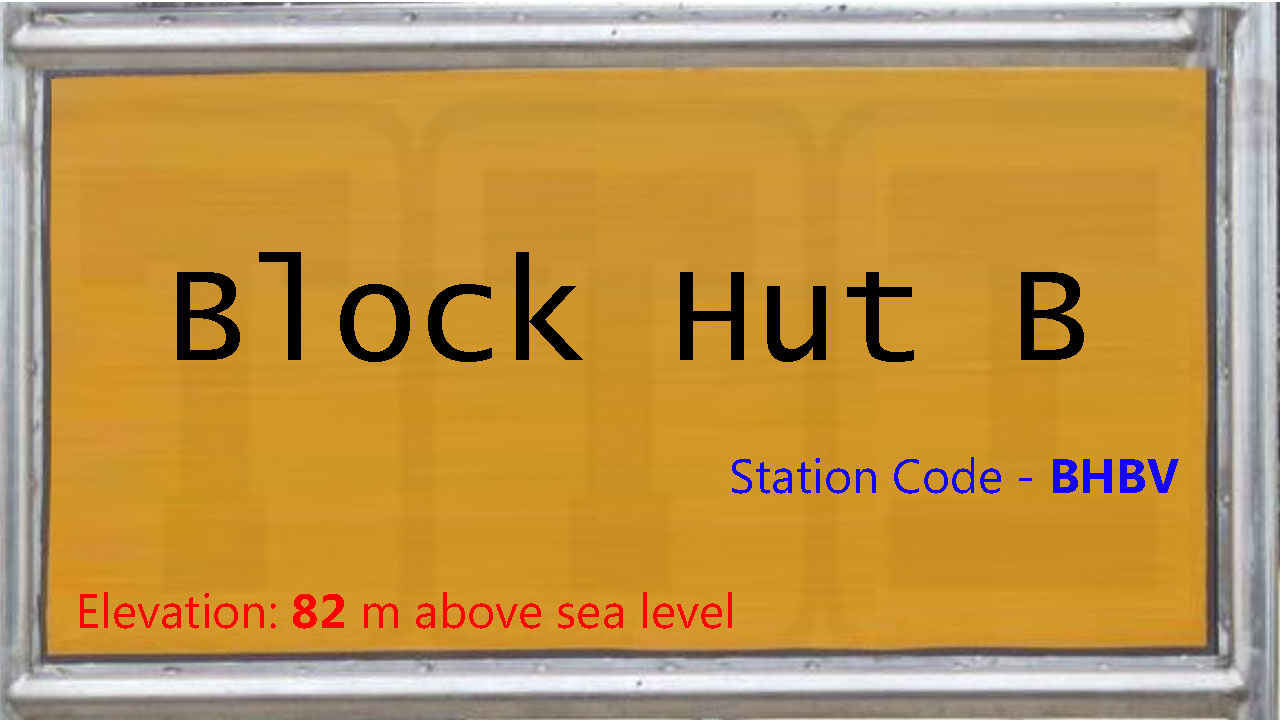 Block Hut B Block Hut B