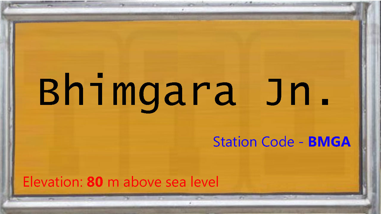 Bhimgara Junction Bhimgara Junction