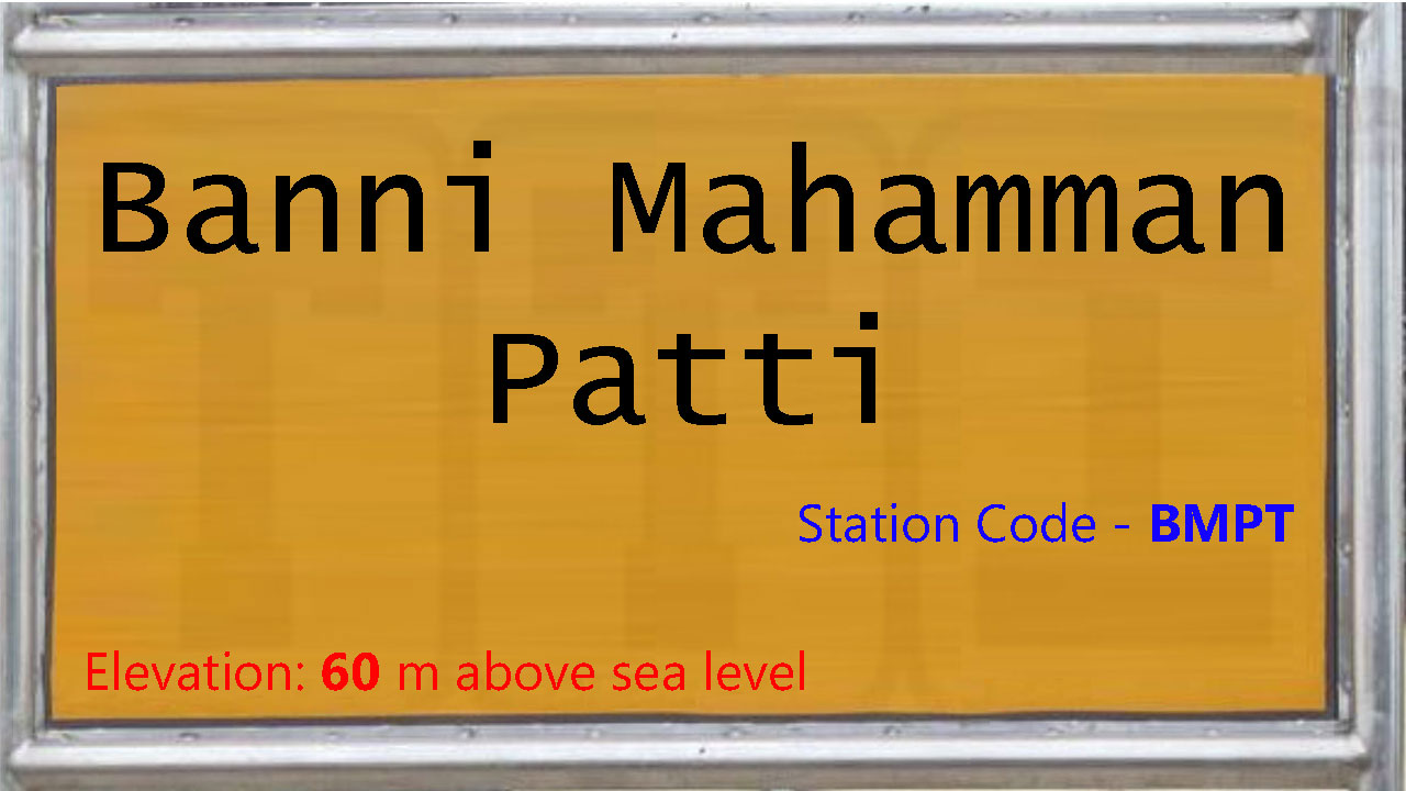 Banni Mahamman Patti
