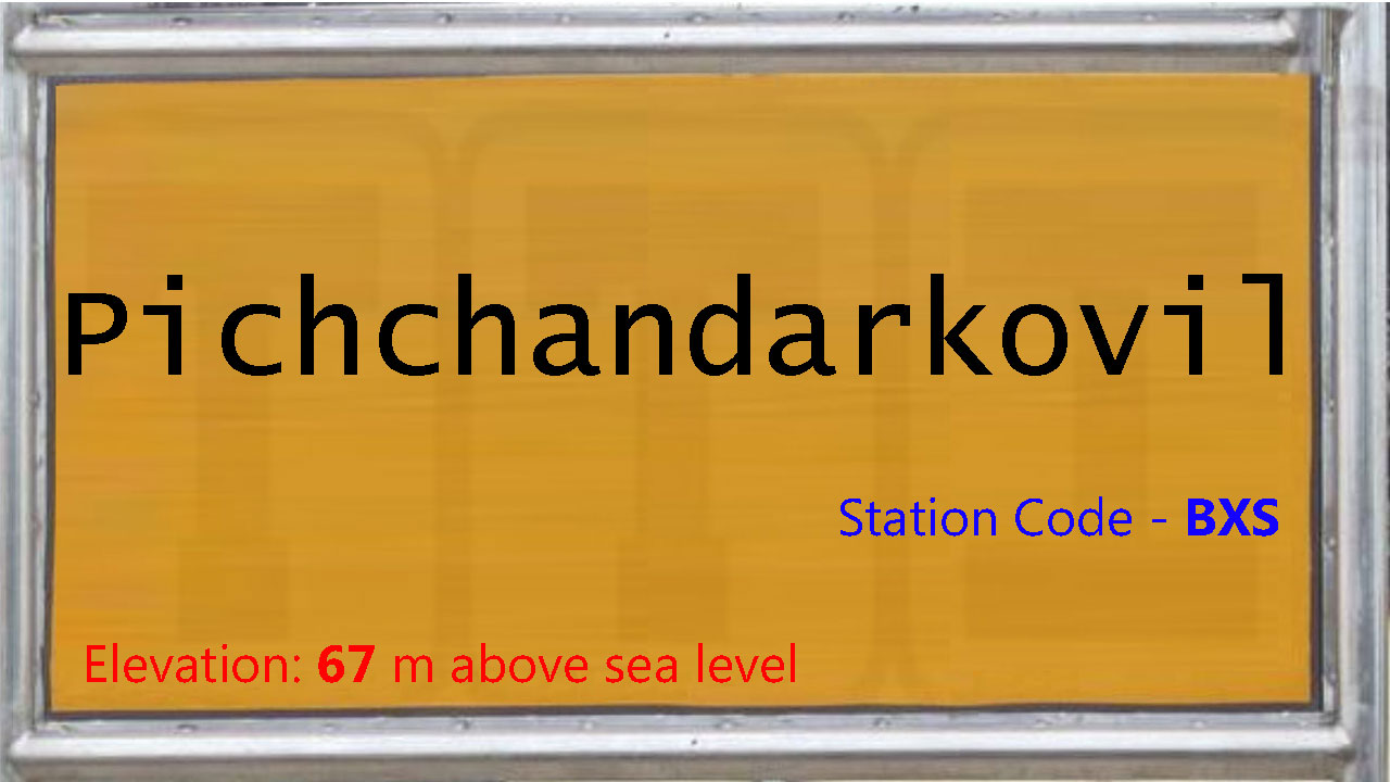 Pichchandarkovil Pichchandarkovil