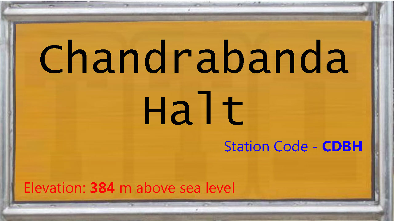 Chandrabanda Halt