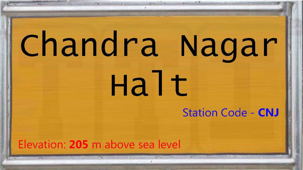 Chandra Nagar Halt