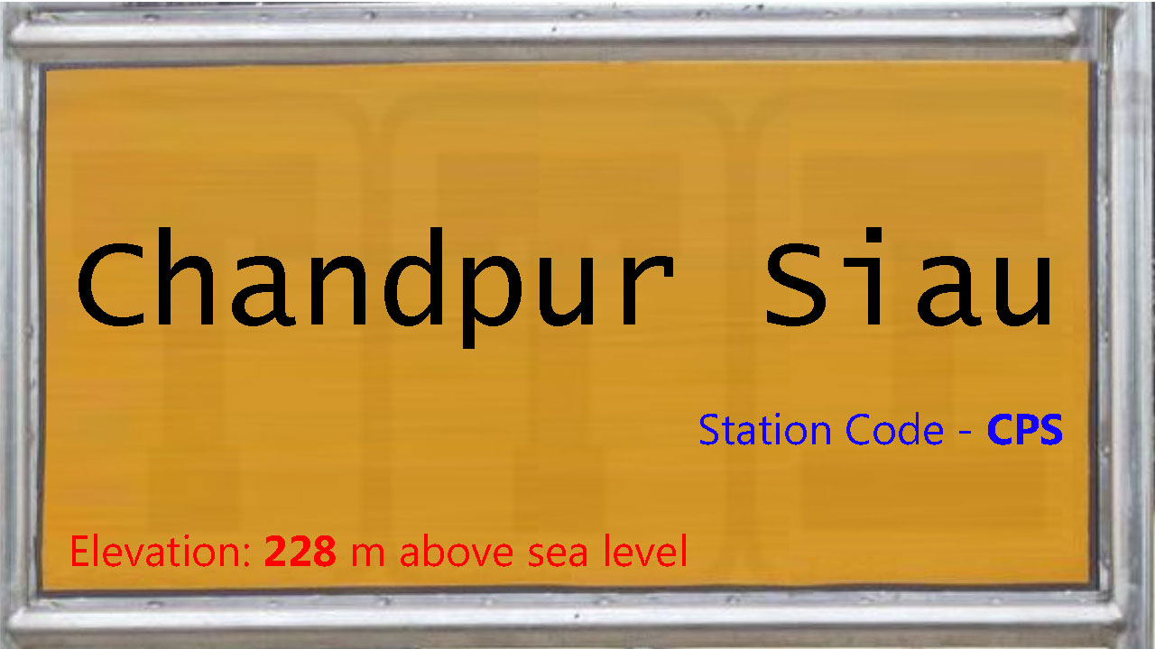 Chandpur Siau