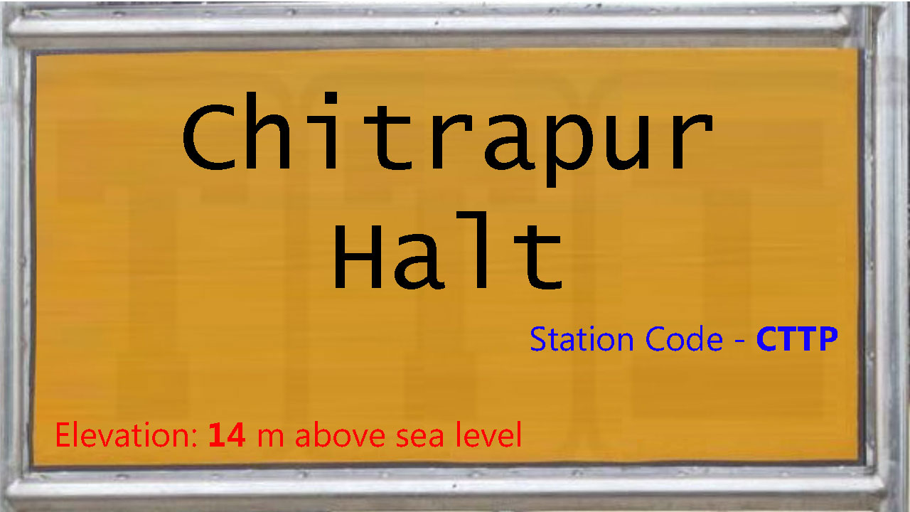 Chitrapur Halt Chitrapur Halt