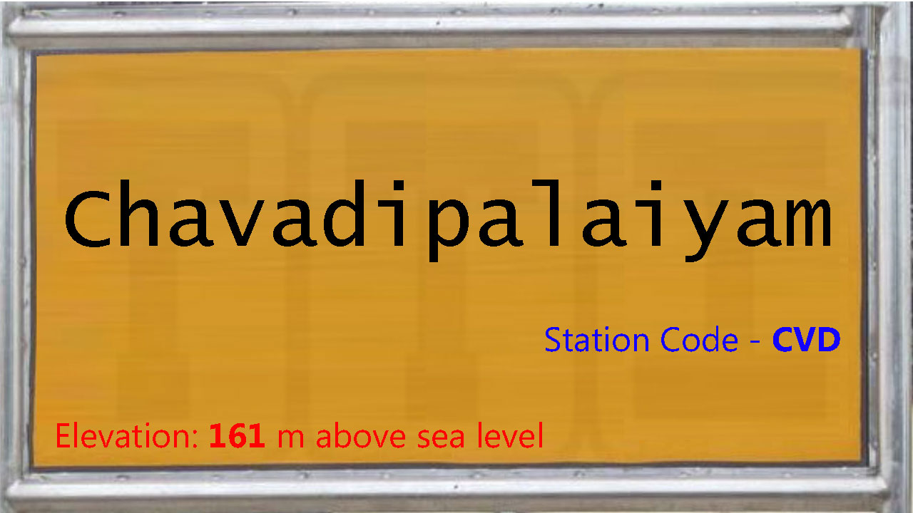 Chavadipalaiyam