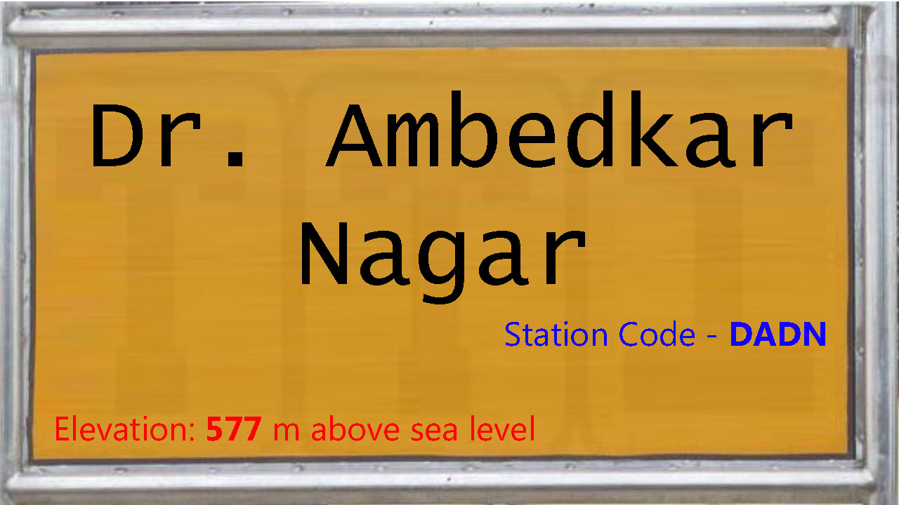 Dr. Ambedkar Nagar Dr. Ambedkar Nagar