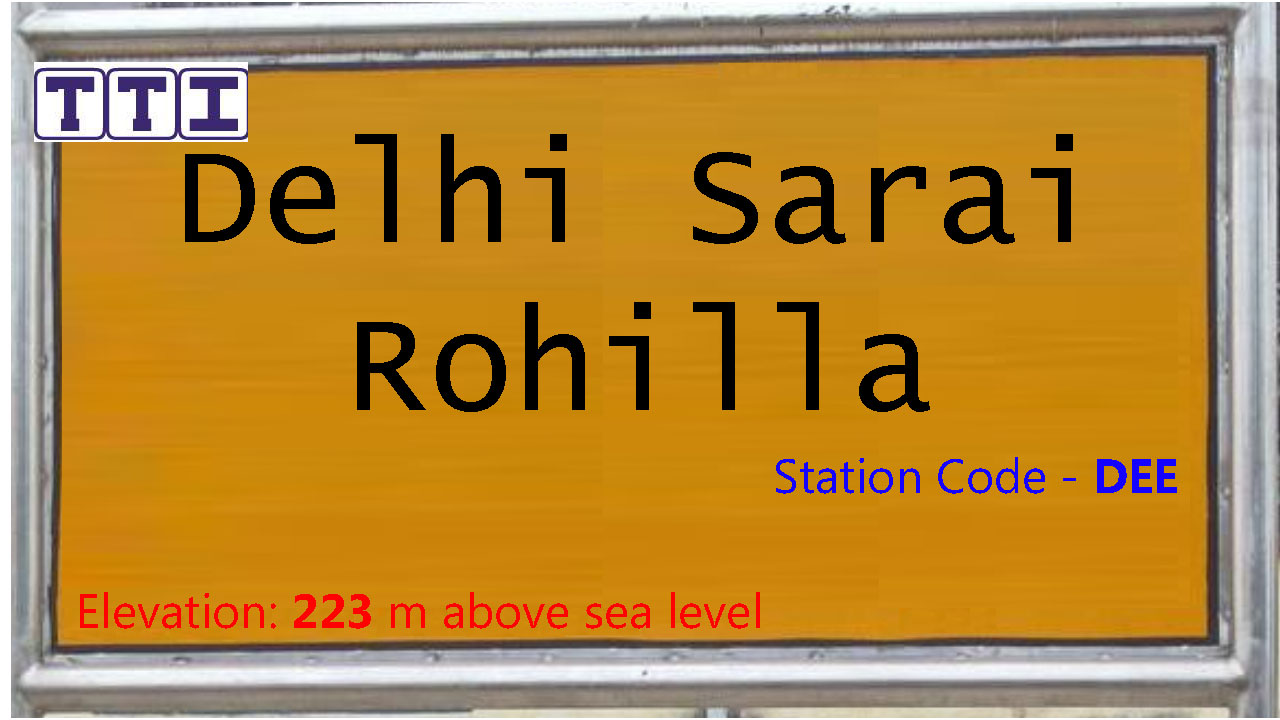 Delhi Sarai Rohilla