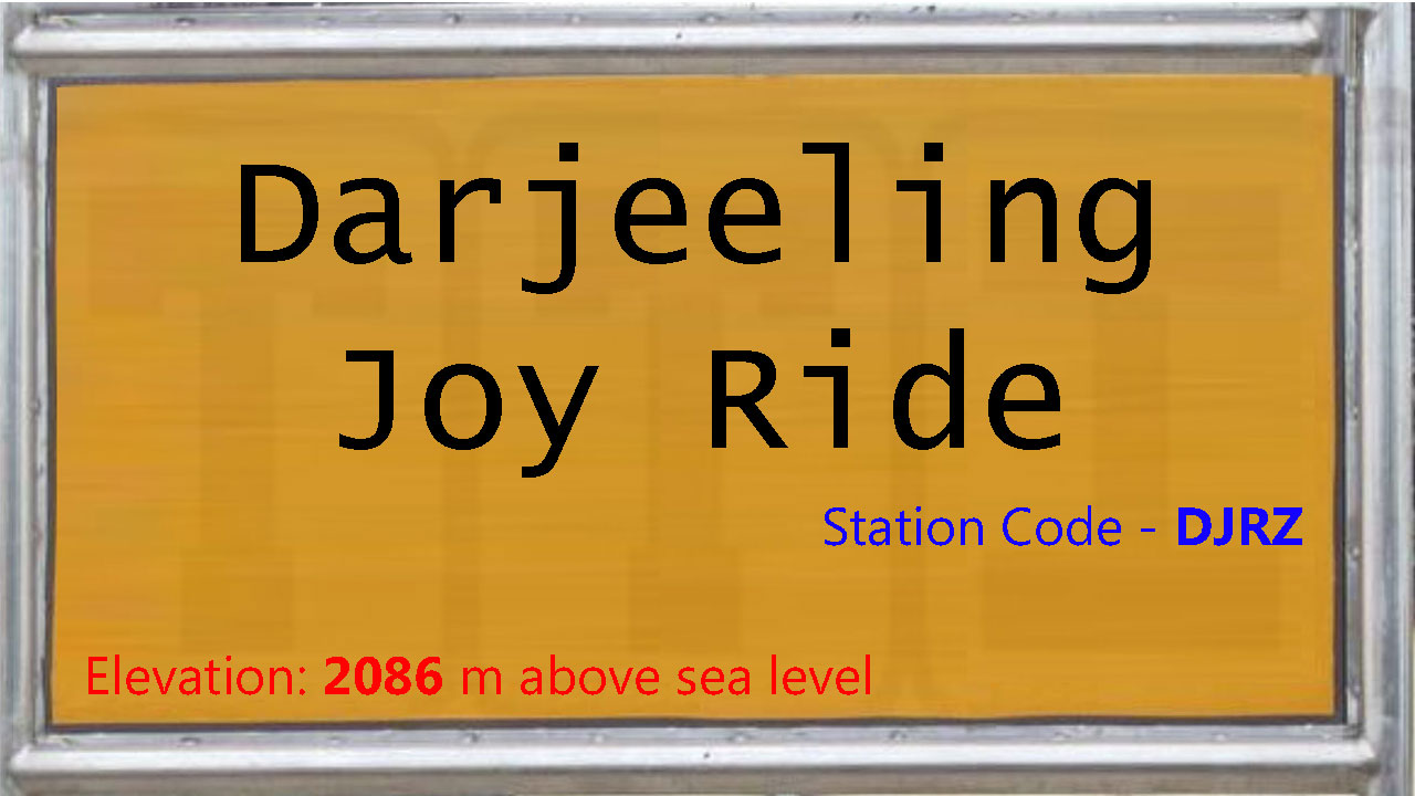 Darjeeling Joy Ride