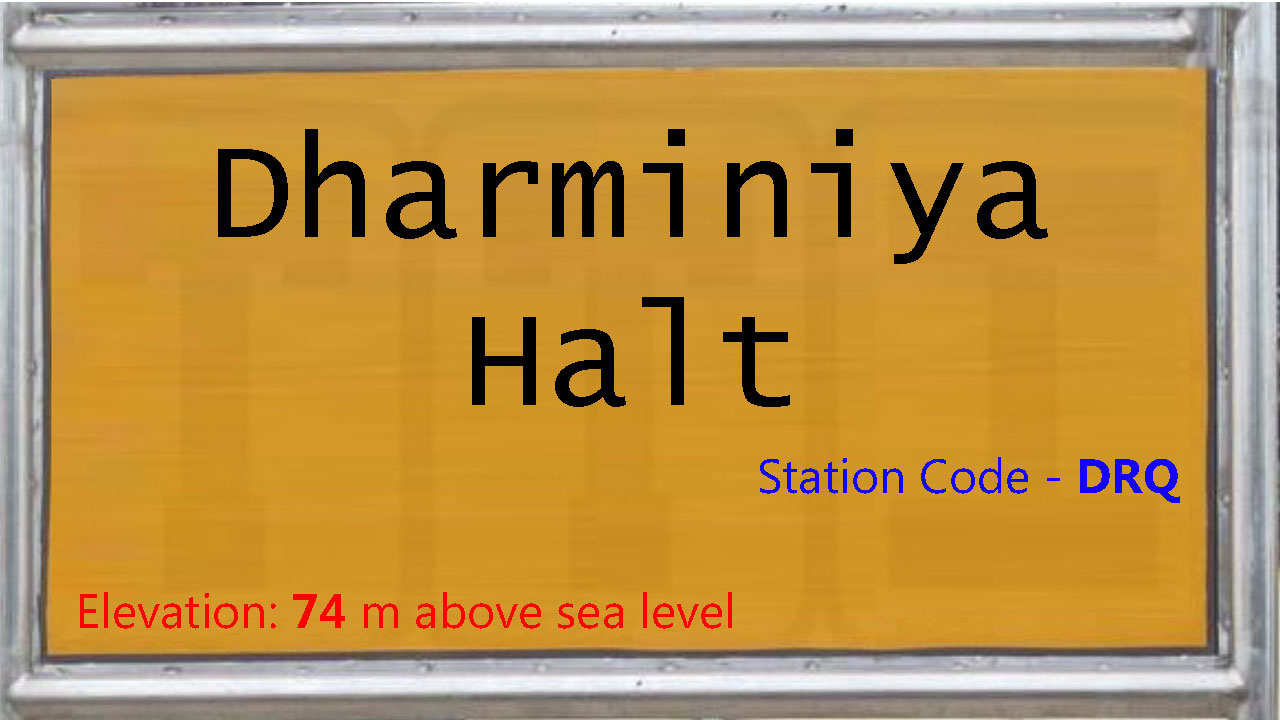 Dharminiya Halt Dharminiya Halt