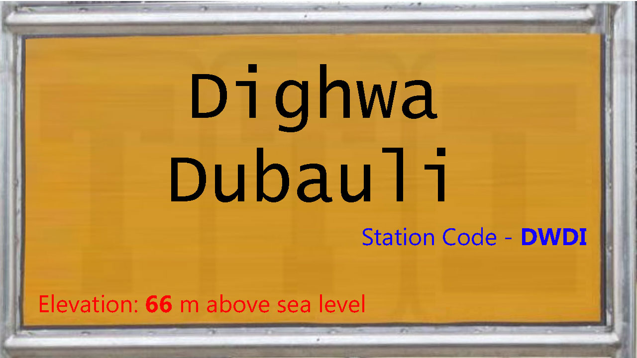 Dighwa Dubauli Dighwa Dubauli