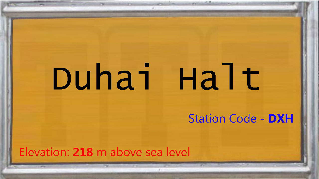 Duhai Halt