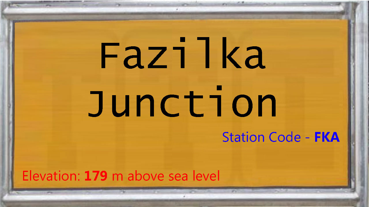 Fazilka Junction