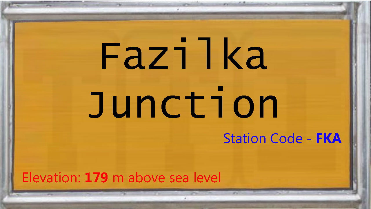 Fazilka Junction Fazilka Junction