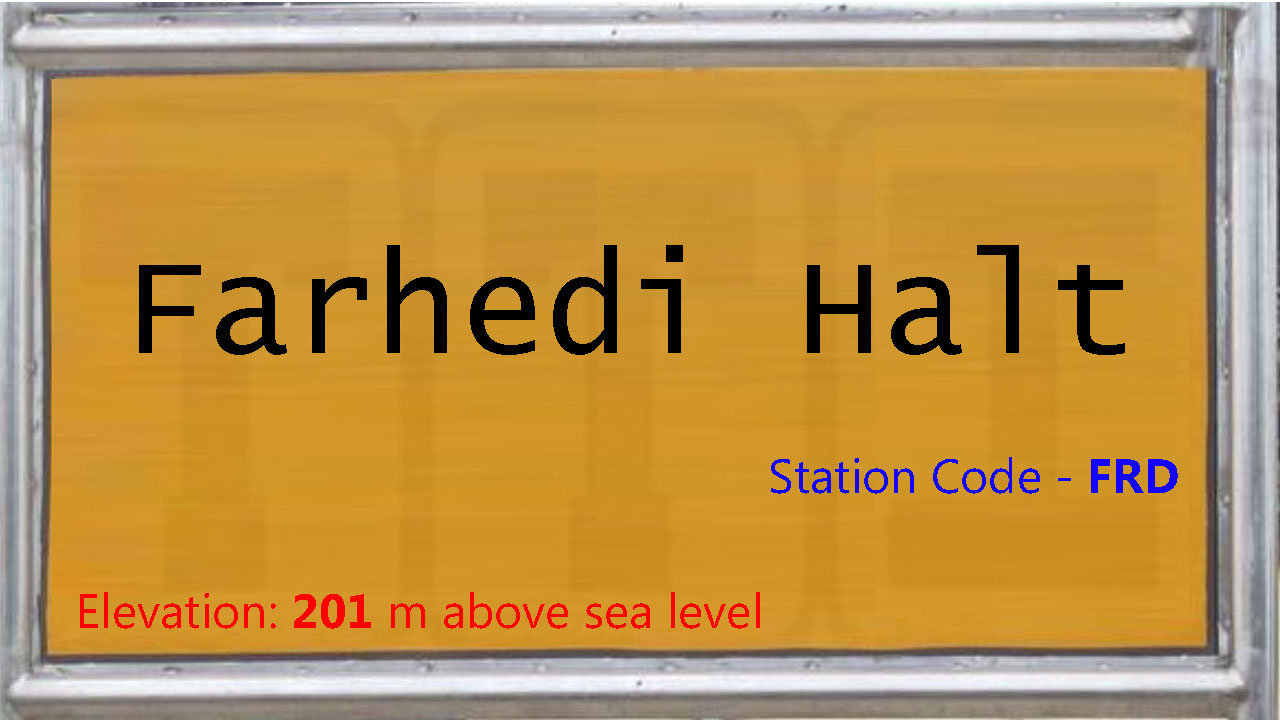 Farhedi Halt