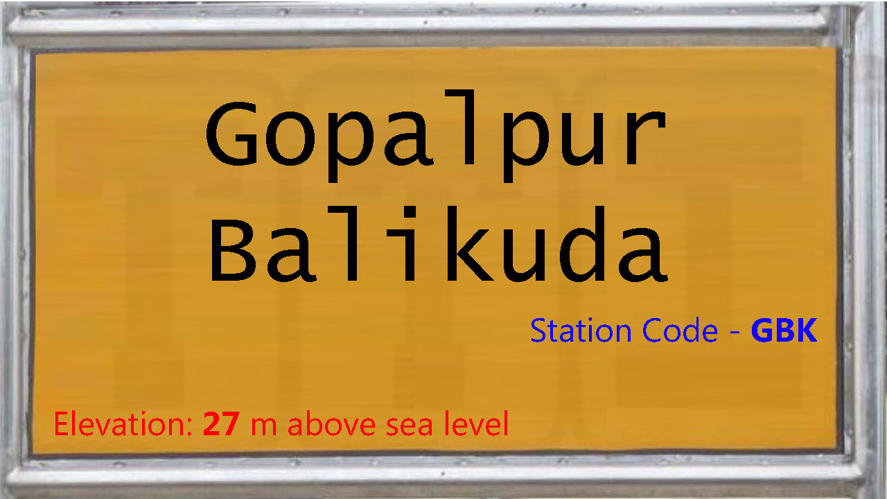 Gopalpur Balikuda PH Gopalpur Balikuda PH