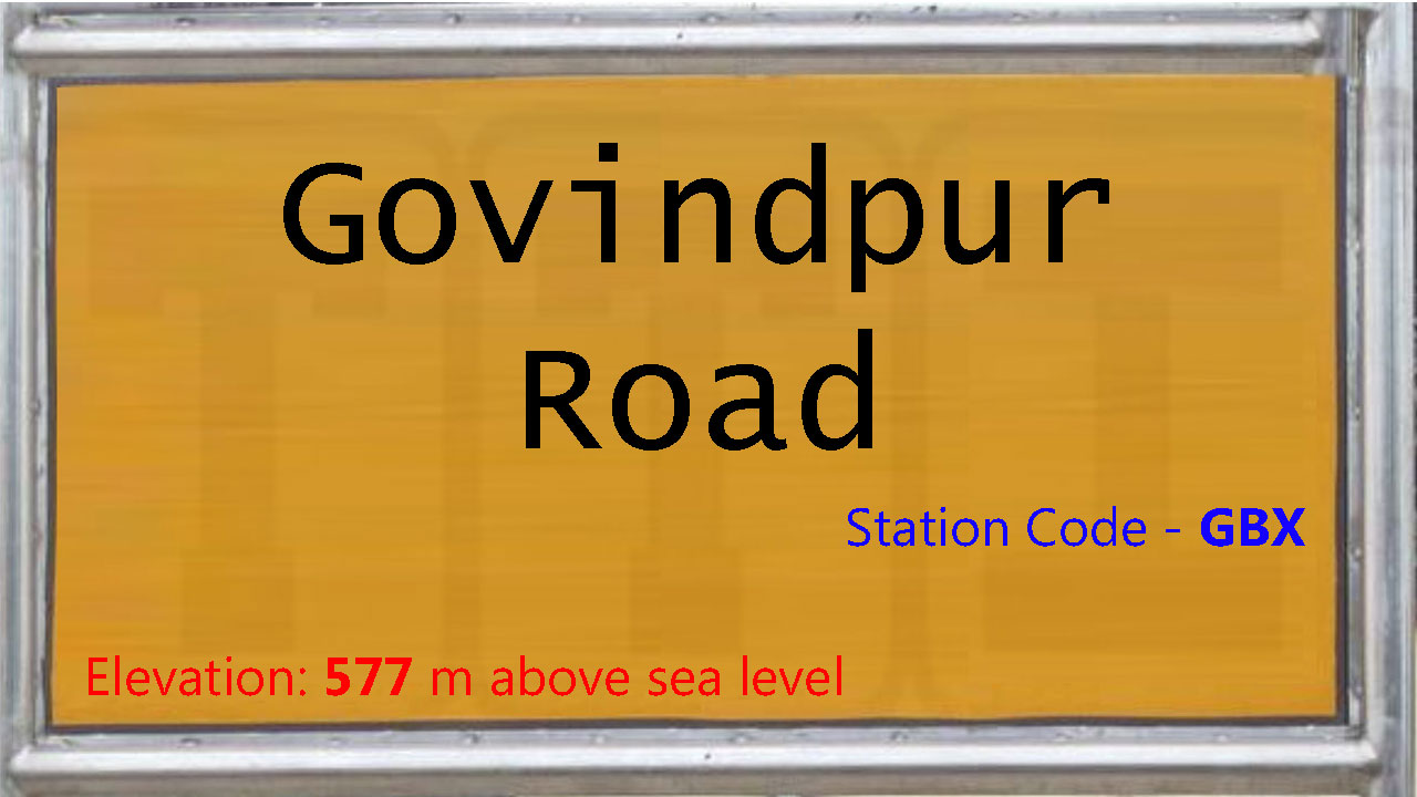 Govindpur Road Govindpur Road