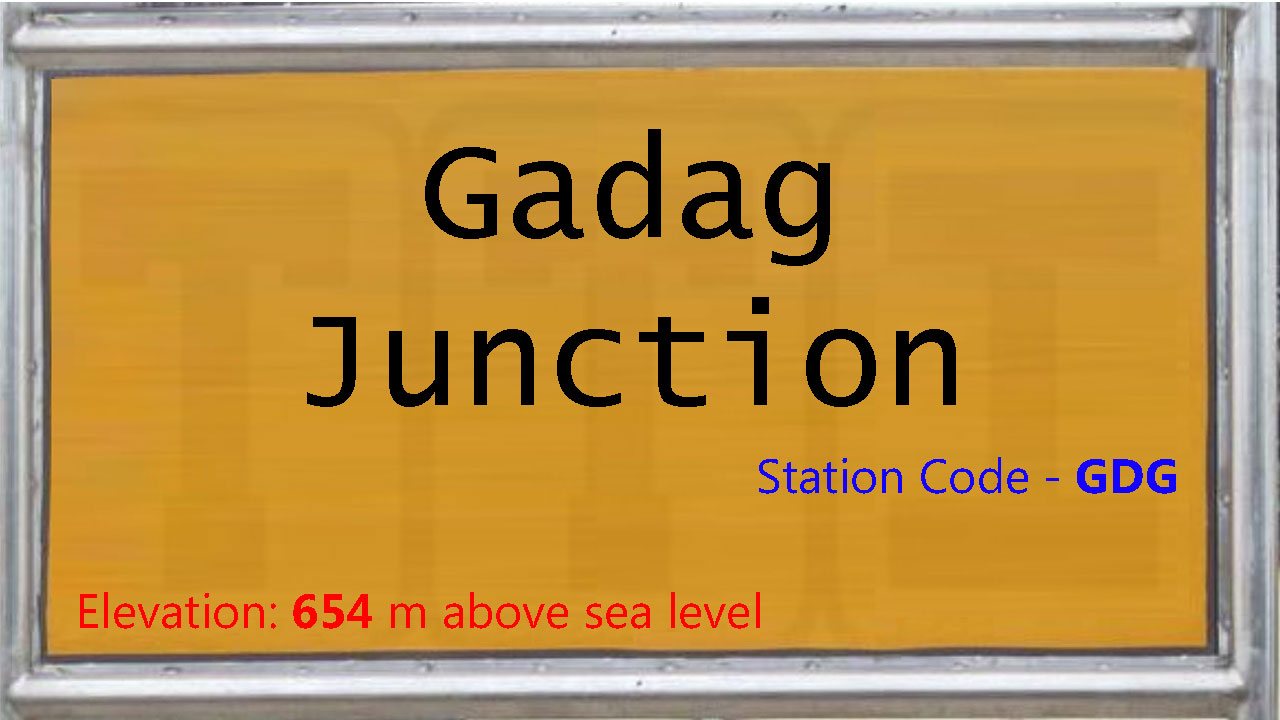 Gadag Junction Gadag Junction