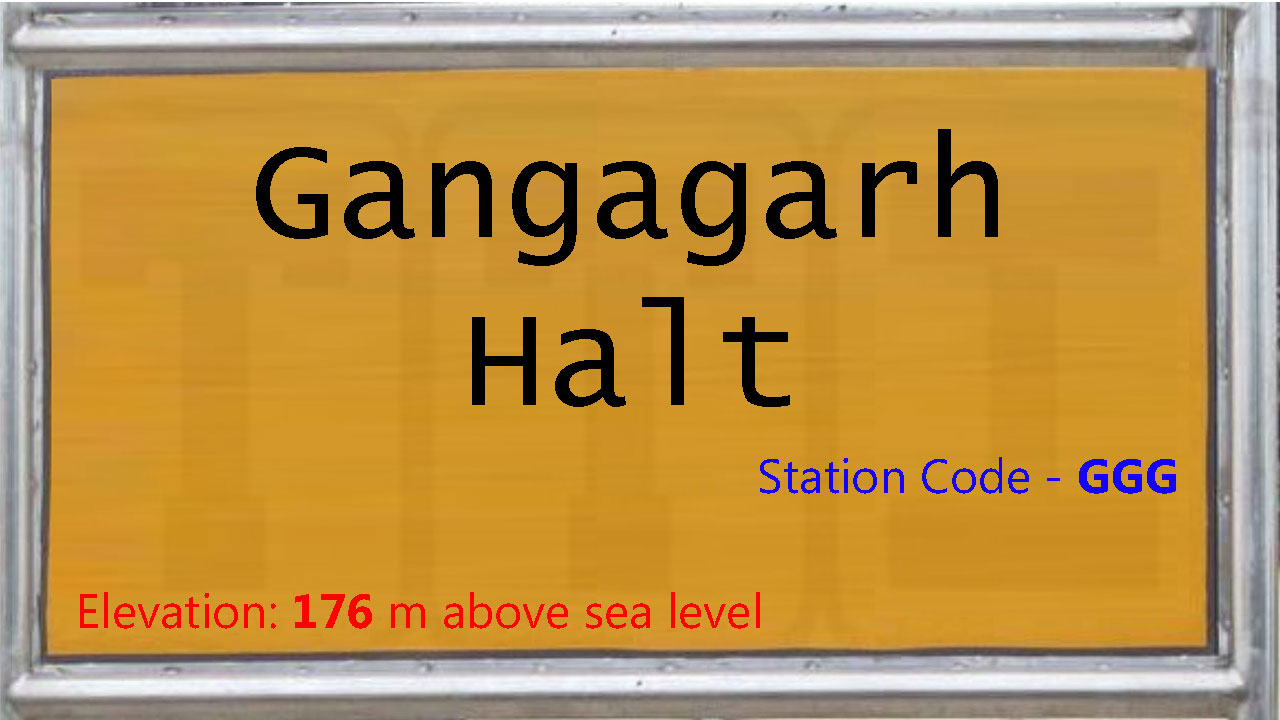 Gangagarh Halt Gangagarh Halt