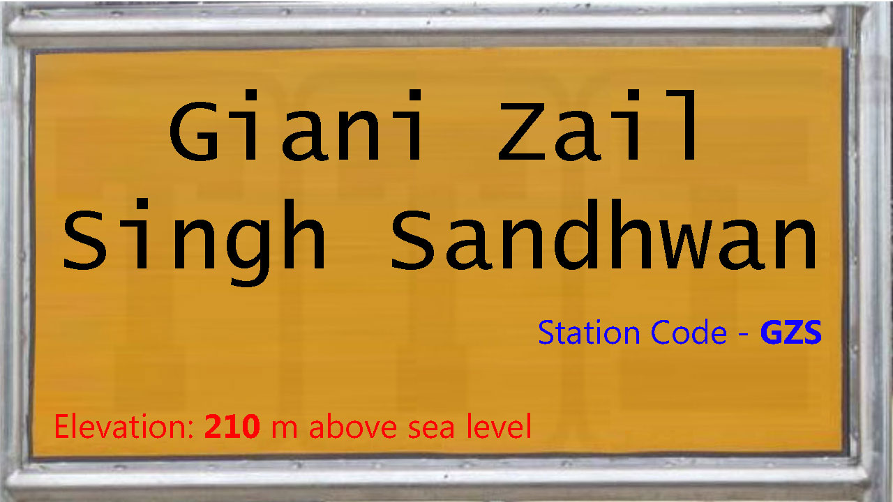 Giani Zail Singh Sandhwan