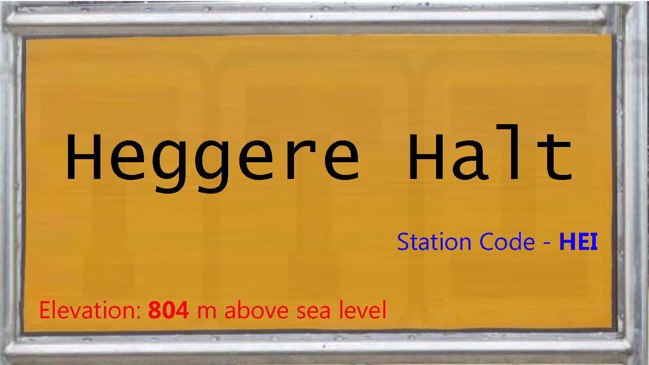 Heggere Halt