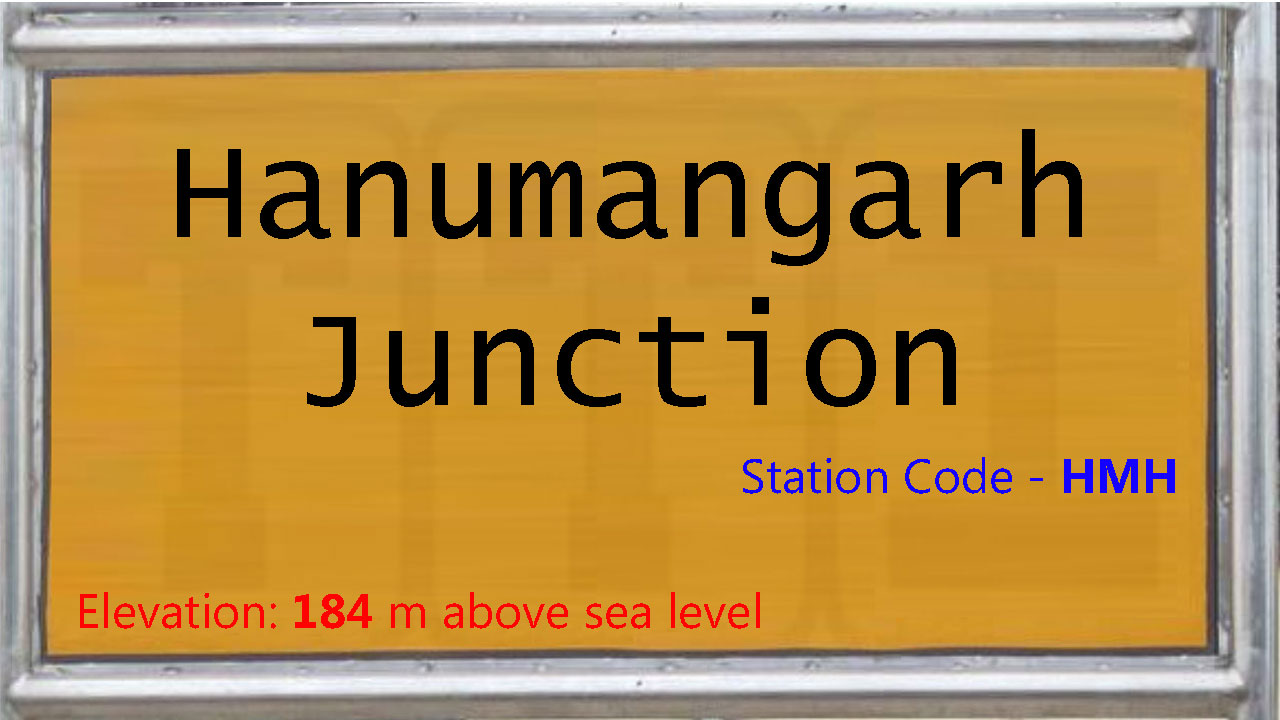 Hanumangarh Junction Hanumangarh Junction