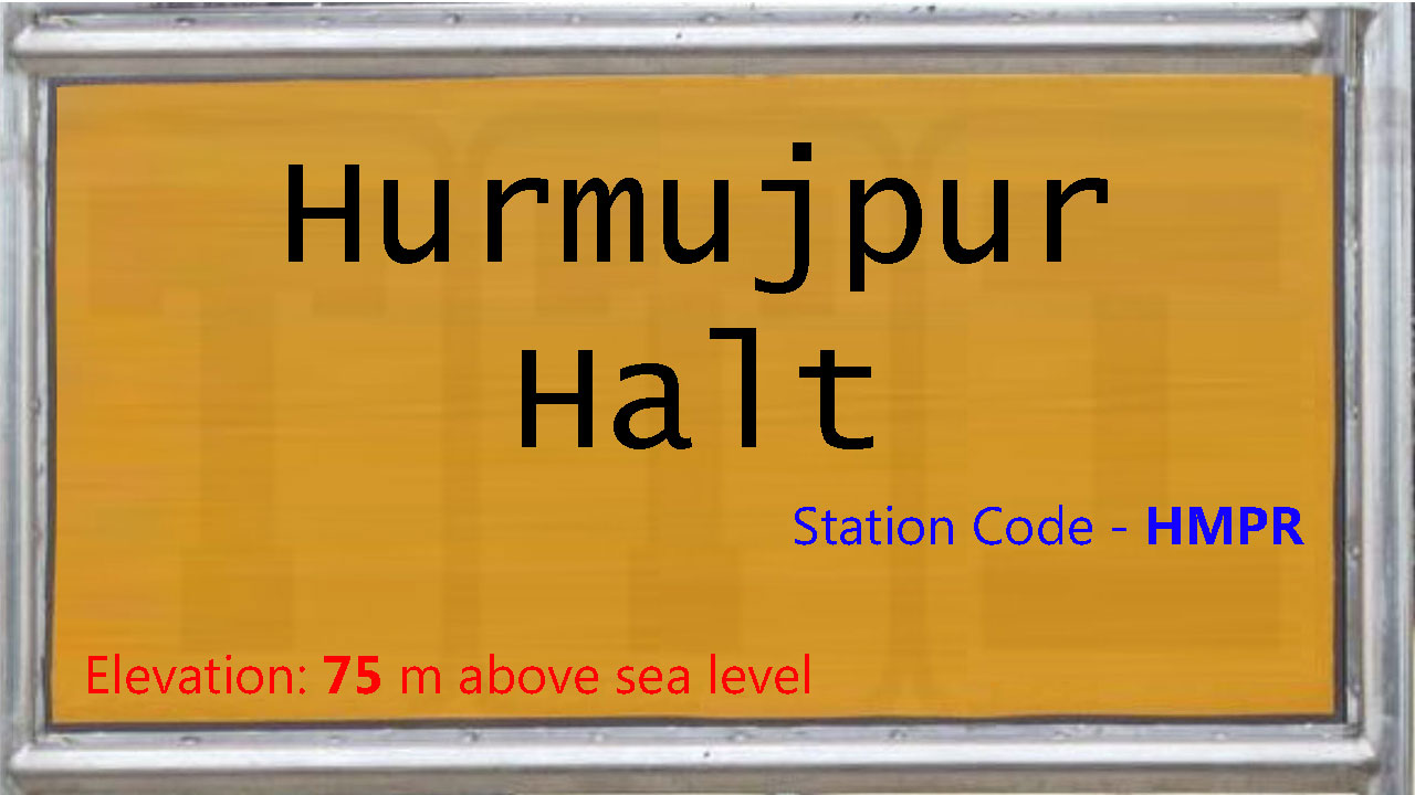 Hurmujpur Halt Hurmujpur Halt