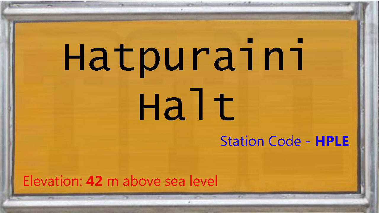 Hatpuraini Halt Hatpuraini Halt