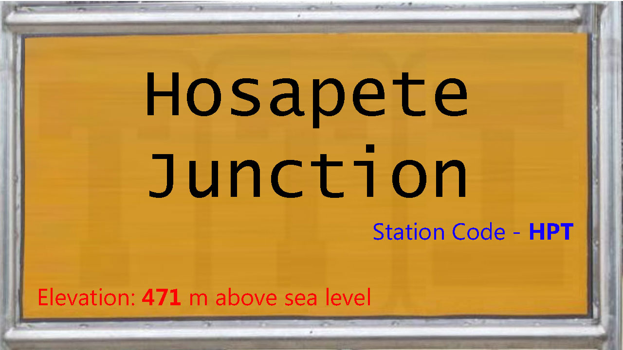 Hosapete Junction Hosapete Junction