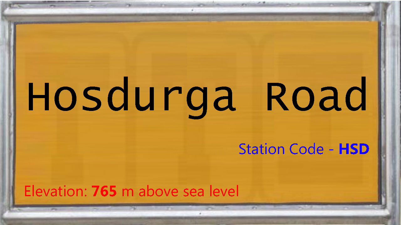 Hosdurga Road