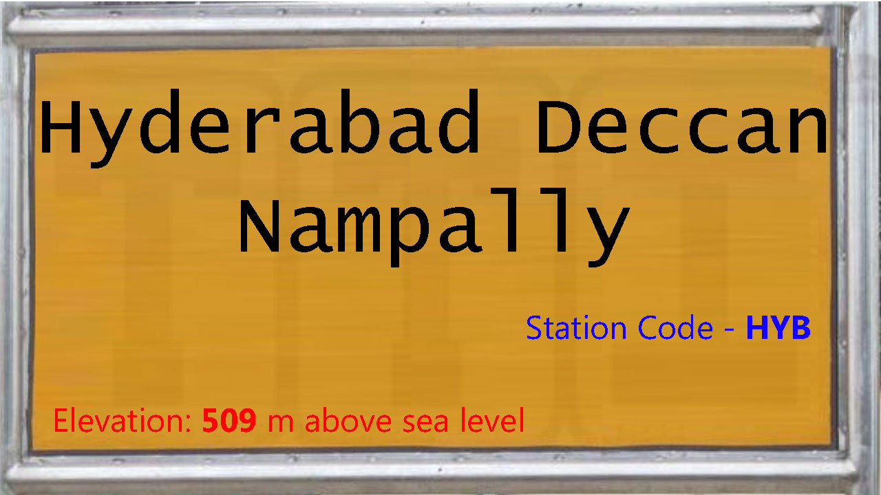 Hyderabad Deccan Nampally Hyderabad Deccan Nampally