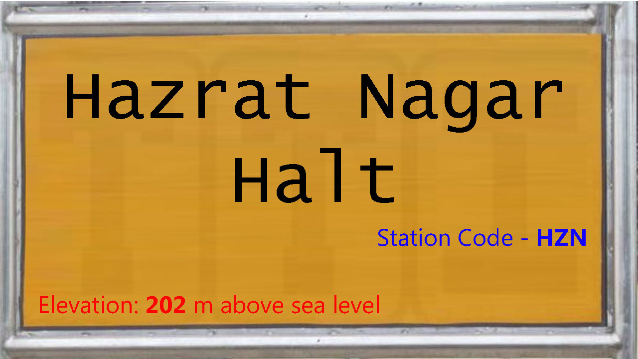 Hazrat Nagar Halt