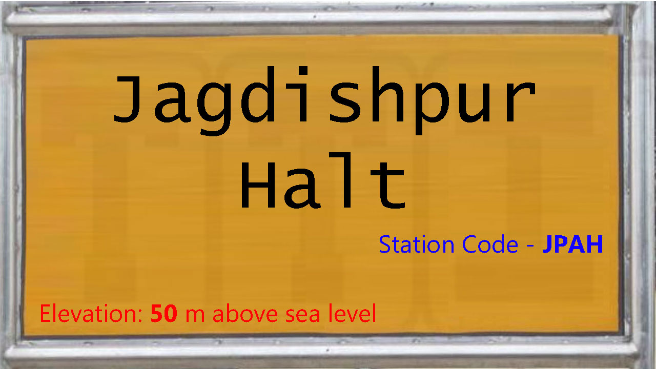 Jagdishpur Halt Jagdishpur Halt