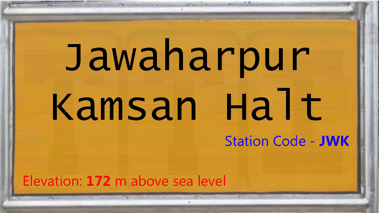 Jawaharpur Kamsan Halt