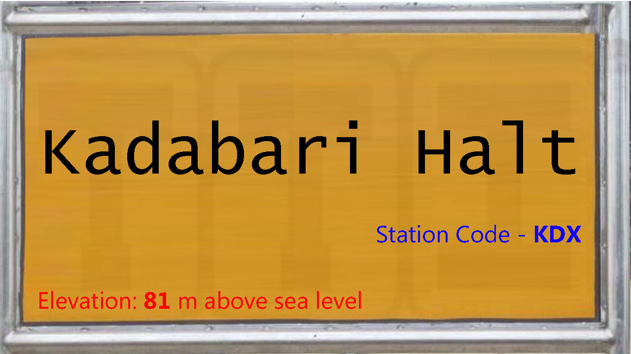 Kadabari Halt