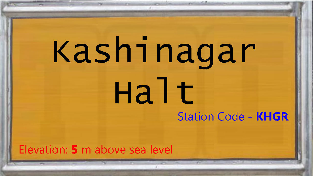 Kashinagar Halt Kashinagar Halt